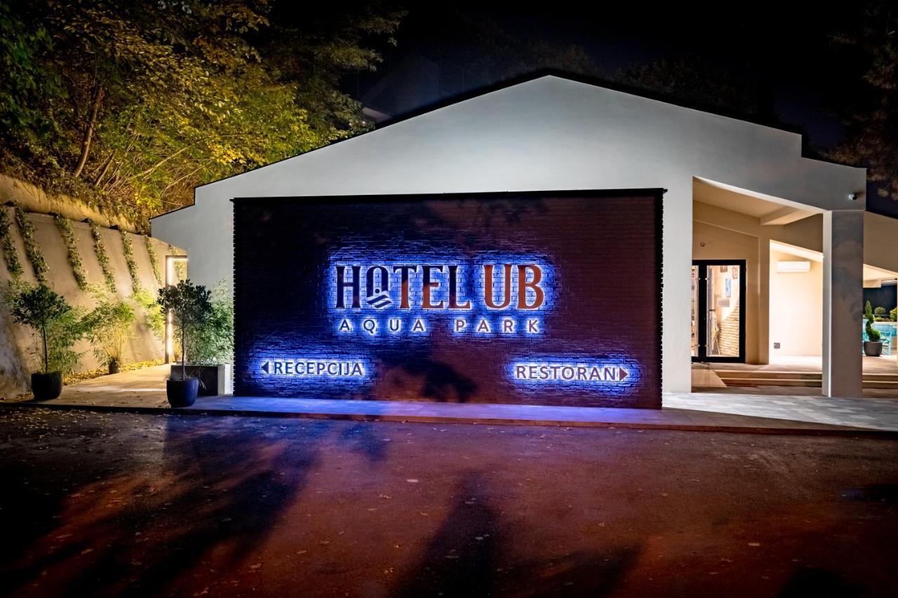 Hotel Ub Aqua Park Ub Exteriér fotografie